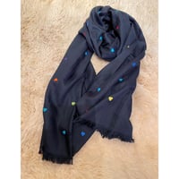 Baby Wool Embroidery Stole