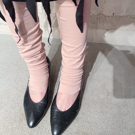 Virginieee Long Leggings Nude