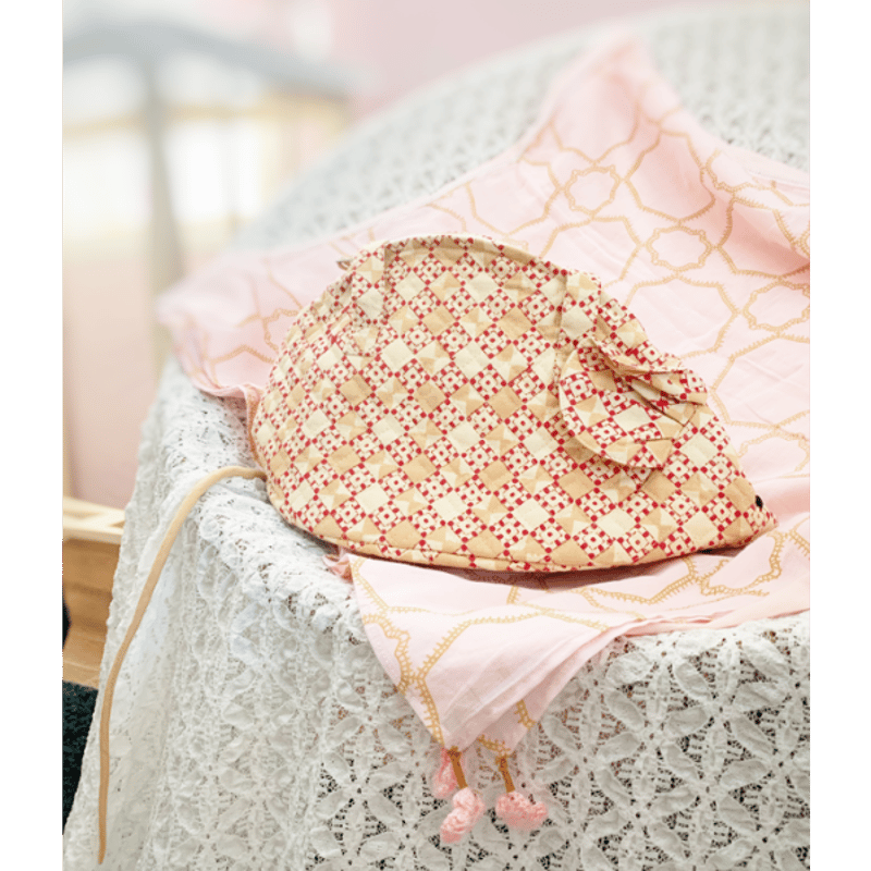 Soma ブロックプリント キルト ねずみバッグ | Virginieee Showroom