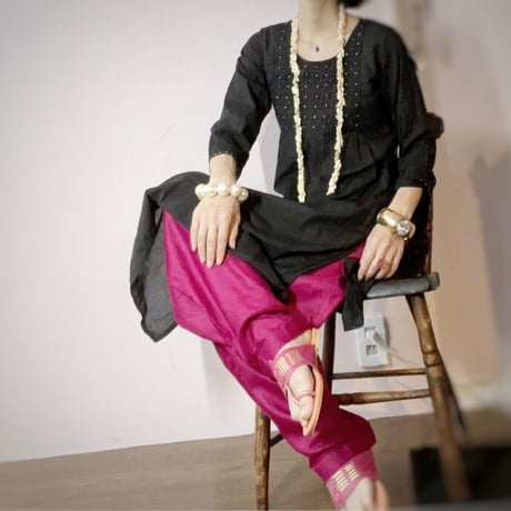 Fuchsia Pink  HAREM  PANTS
