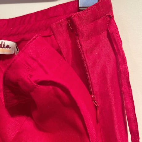 Red/ Chanderi PANTS