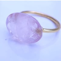 Morganite Candy Ring
