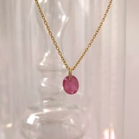 Ruby Pendant top 20K