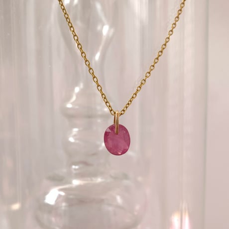 Ruby Pendant top 20K