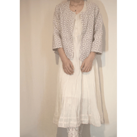 ANOKHI Cotton Quilted Jacket