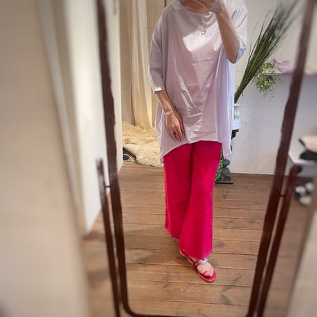 Red/ Chanderi PANTS