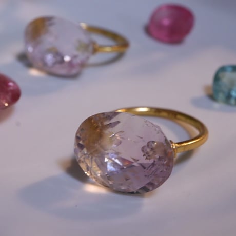 Candy Ring/ Lavender Amethyst