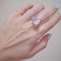 Candy Ring Lavedar Amethyst K10 Gold 13号