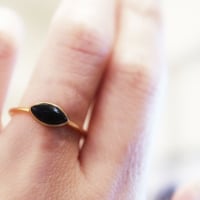 Black Onyx  Ring
