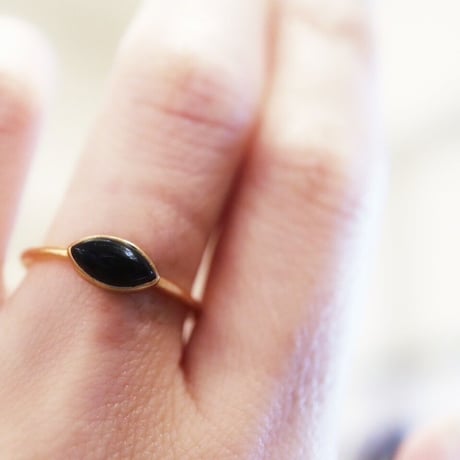 Black Onyx  Ring