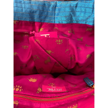 Metalic Blue Marche BAG