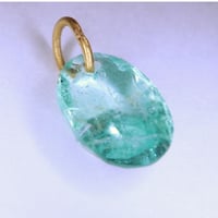 Pendant top Emerald（コロンビア）18K