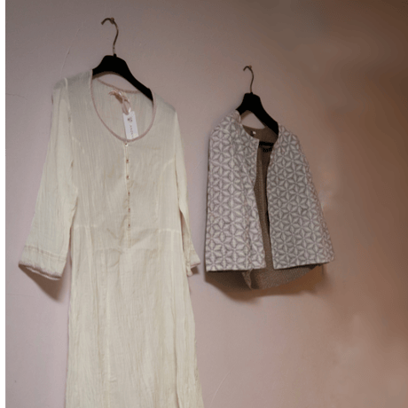 ANOKHI Cotton Quilted Jacket