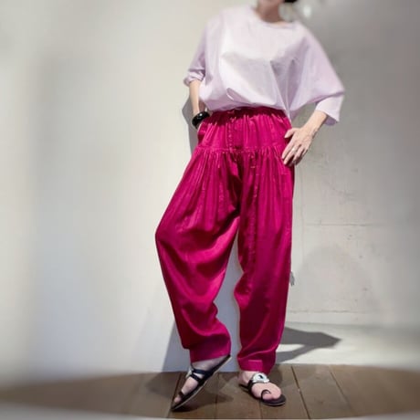 Fuchsia Pink  HAREM  PANTS