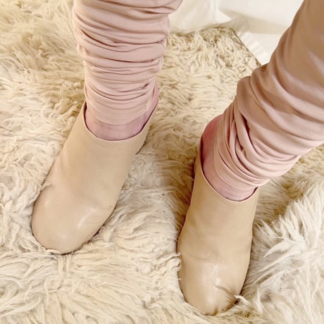 Virginieee Long Leggings Nude