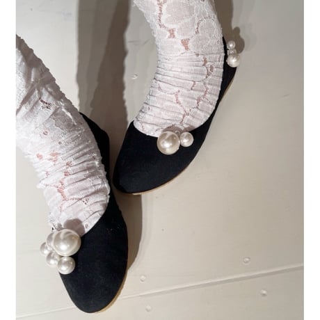 Virginieee Pearl Ballerina Shoes Type-B