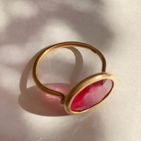 Ruby Ring 18k Gold