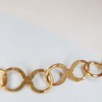 オーダー　Infinity Bracelet 18K Gold