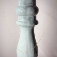 K10 Gold　(細)あずきチェーン