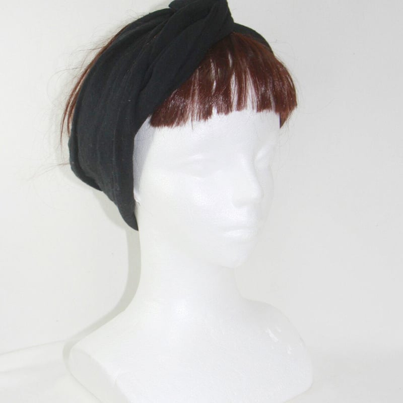 nimili / wire hair band】ヘアターバン（ワイヤー入）コットンリネン