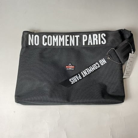 NO COMMENT PARIS/ノーコメントパリ【ユニセックス】-clutch bag-