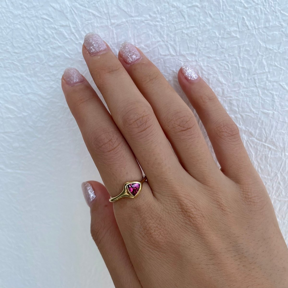 ピンクトルマリン１８kリング Pink Tourmaline K18ピンクトルマリンリング(NO.49227) – JEX