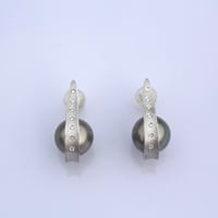 Waves II ピアス (K18WG)