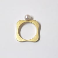 コニャックダイヤモンドエッジリング（Pt900） | CARCAJOU online store