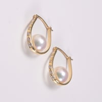 Morning dew ピアス（K18YG）