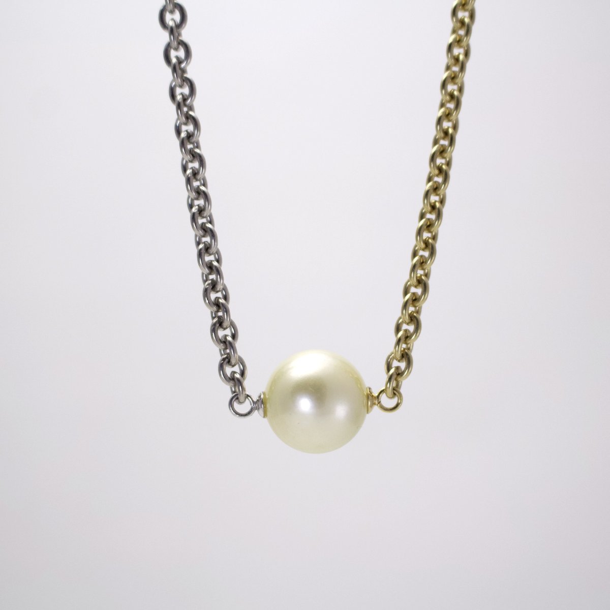 天然 南洋パールネックレス 南洋パール バロック グレー ネックレス（B-48) | jewelryshuho