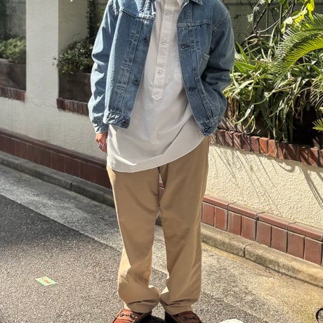 サピエンス・C・パンツ <beige>【BRU NA BOINNE】