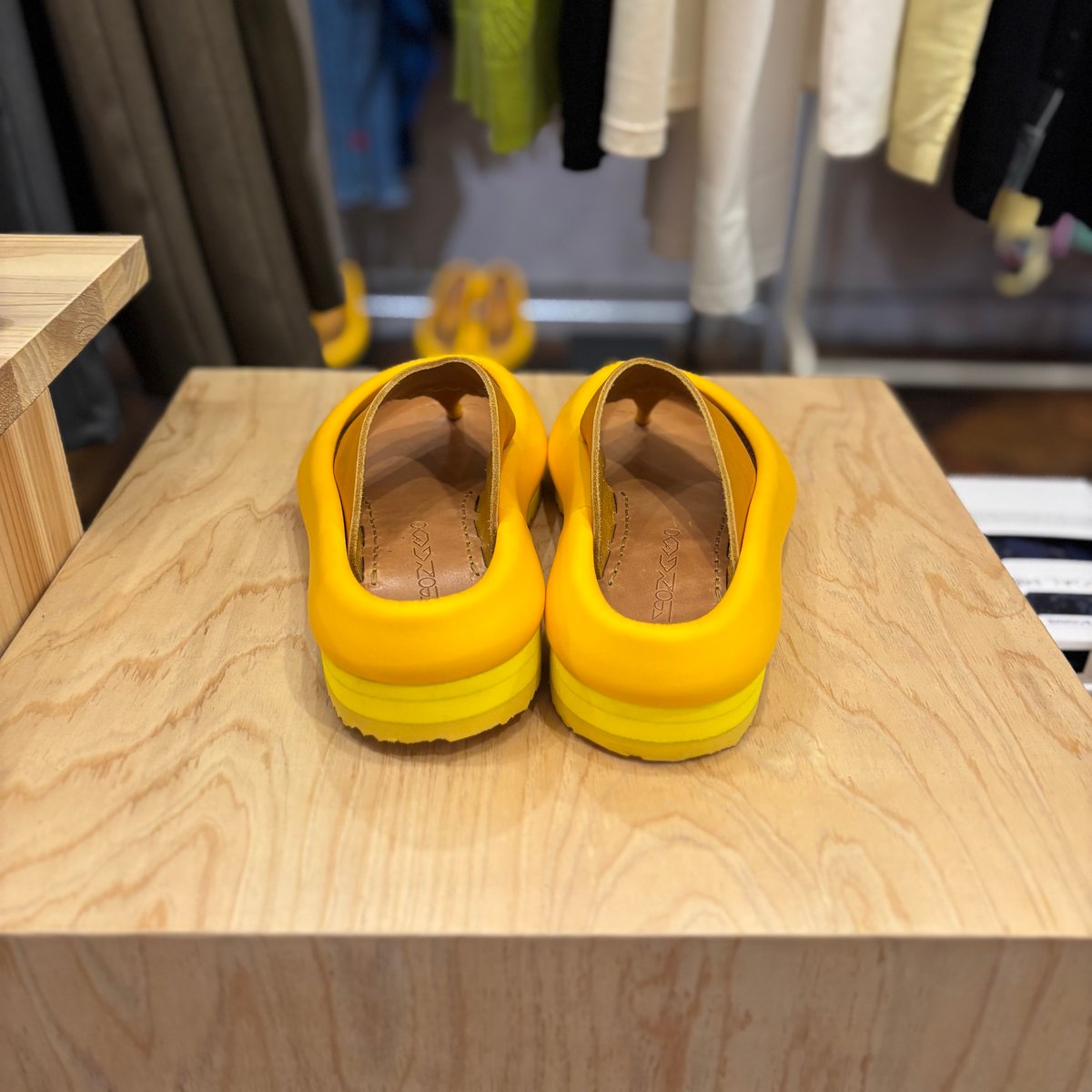 SPOILER LEATHER SANDALS【MODORIKAWA RYO】 | CLOTH