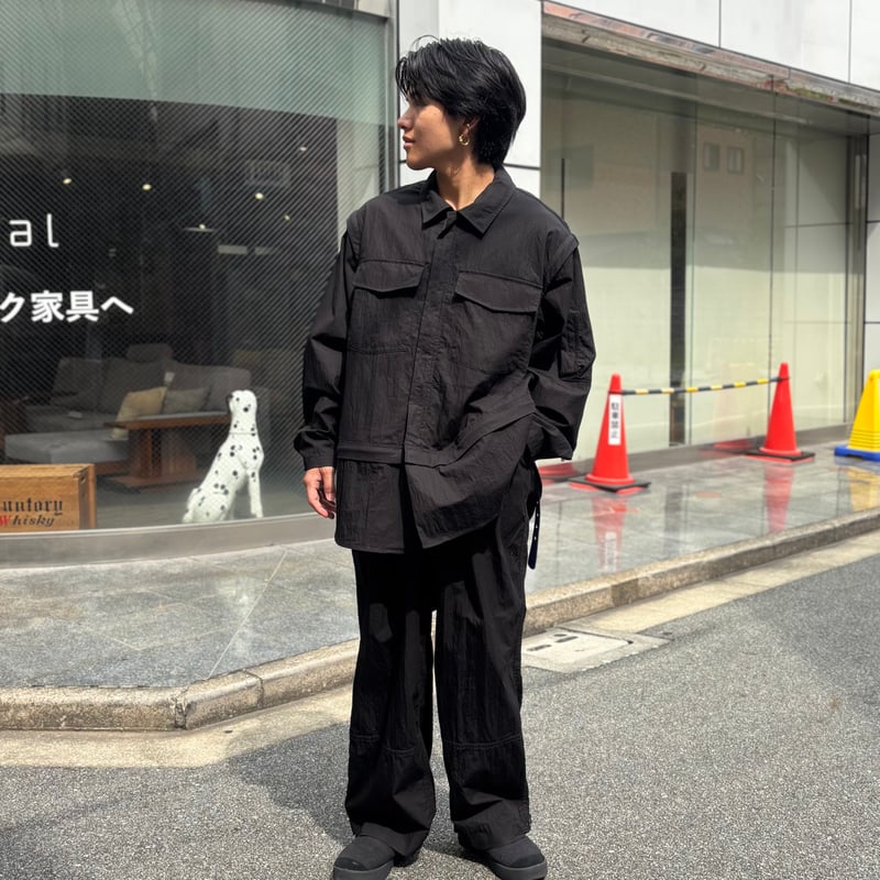 borena ブラックシャツ Mサイズ BS2542-1｜シャツ - Cooking & Service｜住商モンブラン｜白衣が人を絆