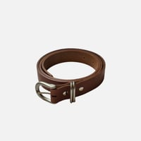 Leather Belt <brown> 【○△□】