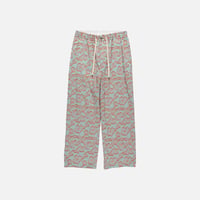 FLOWER JQD PANTS MINT 【Tuitaci】【朔】
