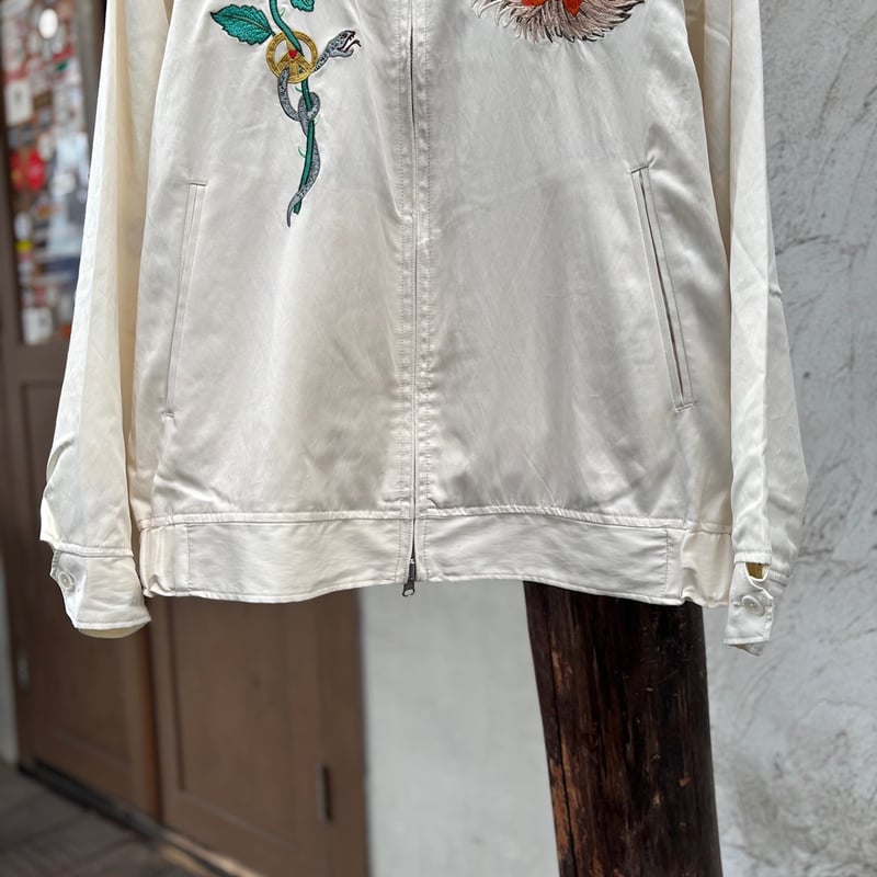 BRU NA BOINNE Chicken Heart 刺繍スカジャン BRU NA BOINNE Chicken Heart 刺繍スカジャン H104423587 特別