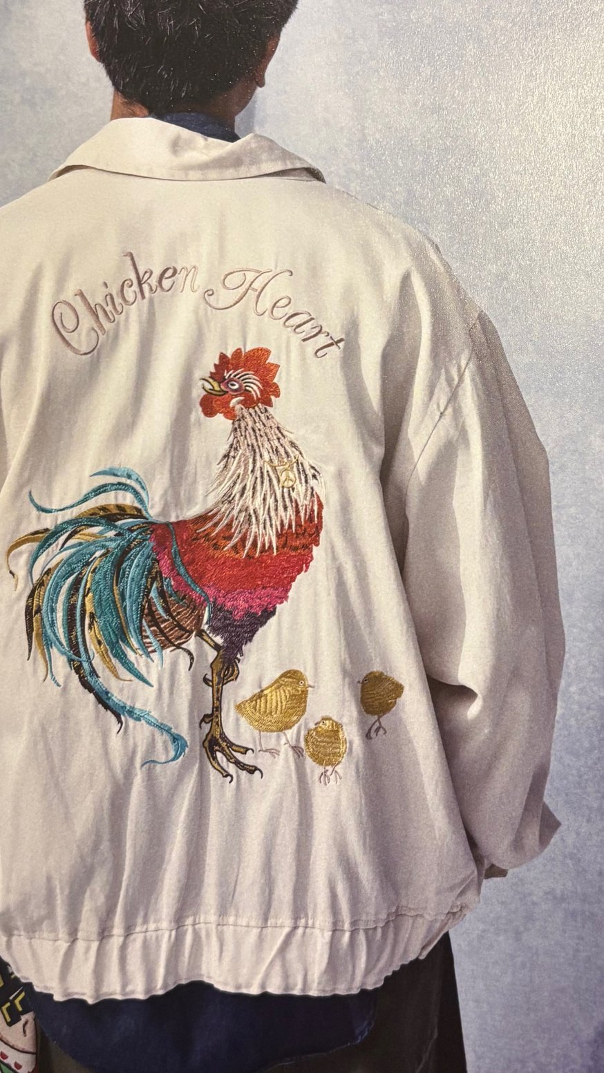 BRU NA BOINNE Chicken Heart 刺繍スカジャン BRU NA BOINNE Chicken Heart 刺繍スカジャン BRU NA BOINNE (ブルーナ