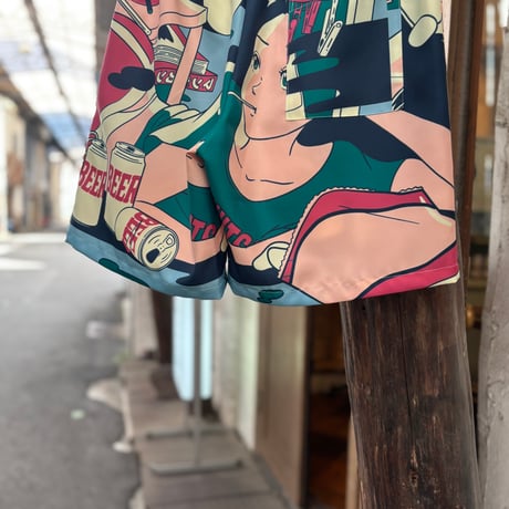 東京干物語 SHORT PANTS【Eanbe】