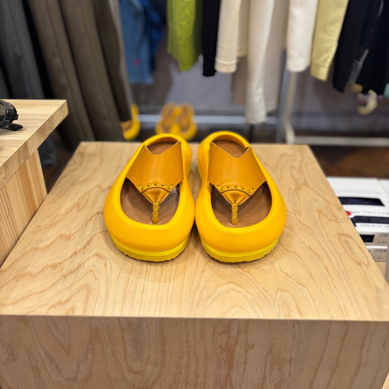 ☆Ryor Slip-On Sandal☆全5色 SPOILER LEATHER SANDALS【MODORIKAWA RYO】 | CLOTH
