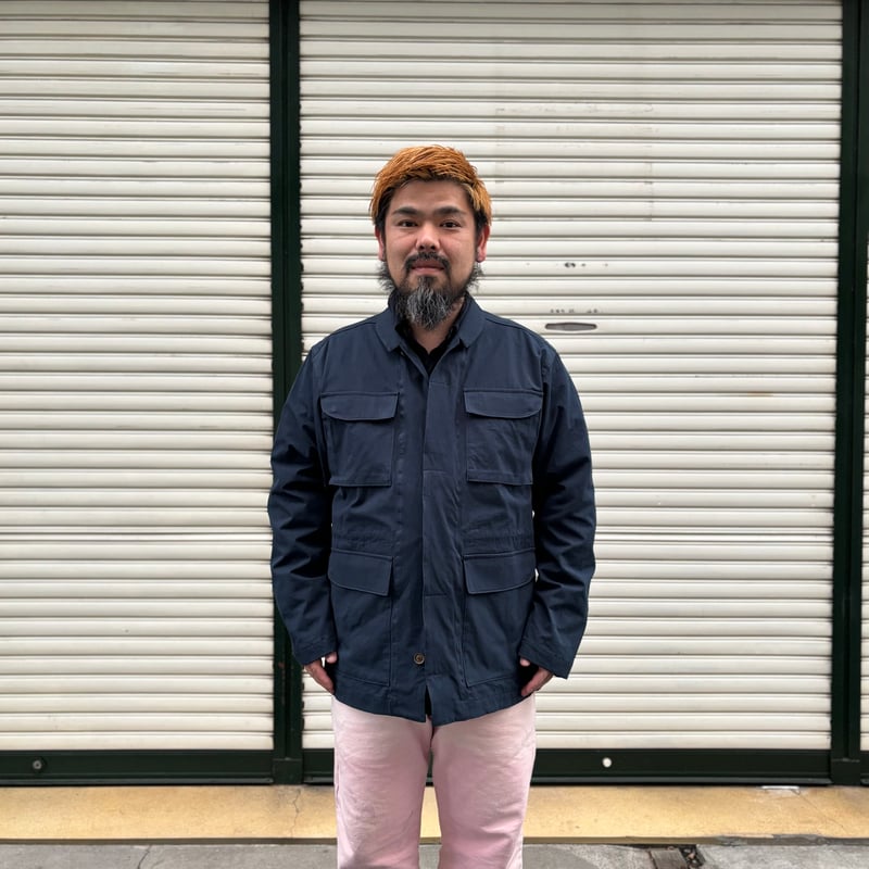 the union the fabric ジャケット TREE W JACKET” <navy> 【THE UNION】 【THE FABRIC】