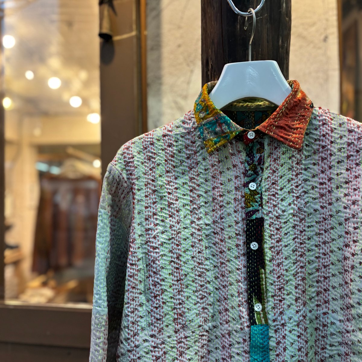 Sleeping Shirt <patchwork> 【SUNNY ELEMENT】 | CL