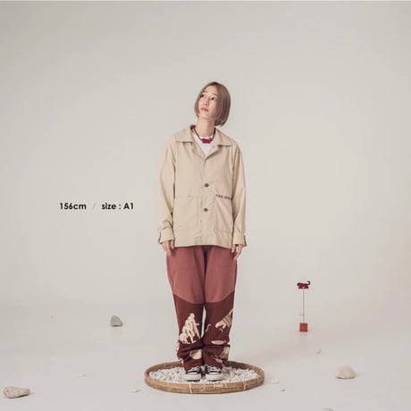 Stunner Work Jacket <beige>【FU-AH】