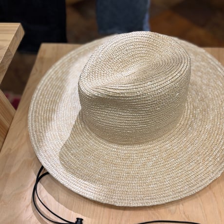 Straw Long Brim Center Crease <ivy>【bocodeco】