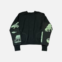 Print Sweat <black> 【FU-AH】