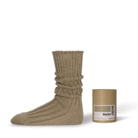 Cased Heavyweight Plain Socks -3rd Collection- 【Decka】