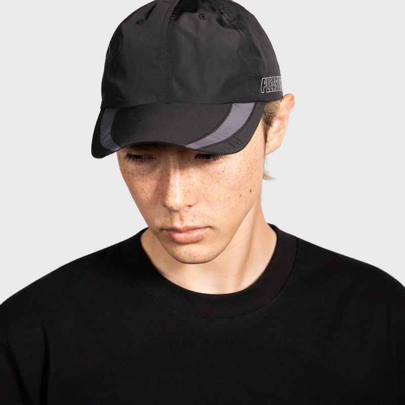 BR x Pleasures Cap Black 【BOILER ROOM】 【PLEASUR
