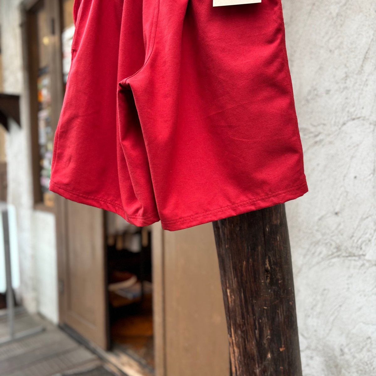 バーヌローサ フリフリハーレムパンツ赤 P-030<red> 【Willow pants】赤/ショーツ/限定 | CLOTH+CROSS