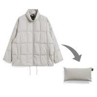ルームダウン 超軽量 800FP リラックス ルームダウンジャケット(TAION-JK13BD) <ice gray>【TAION】