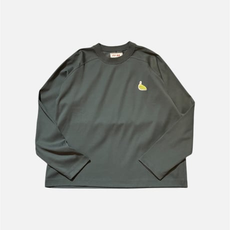 Long Sleeve Tshirt <gray>/<black>【FU-AH】