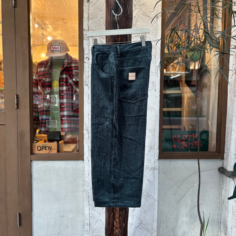 P-029 <v-green> 【Willow pants】 | CLOTH+CROSS